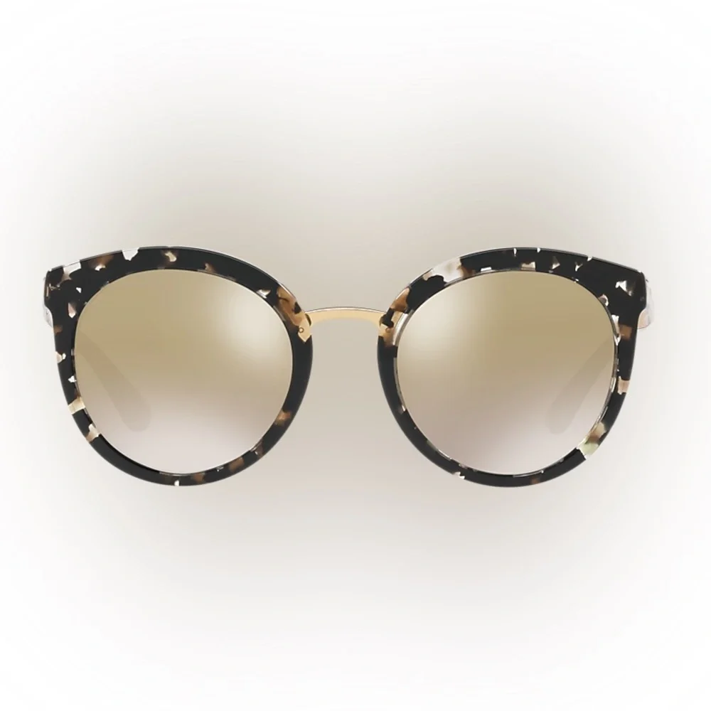 EUC Dolce & Gabbana DG4268 Brown Patterned Sunglasses - Picture 2 of 9